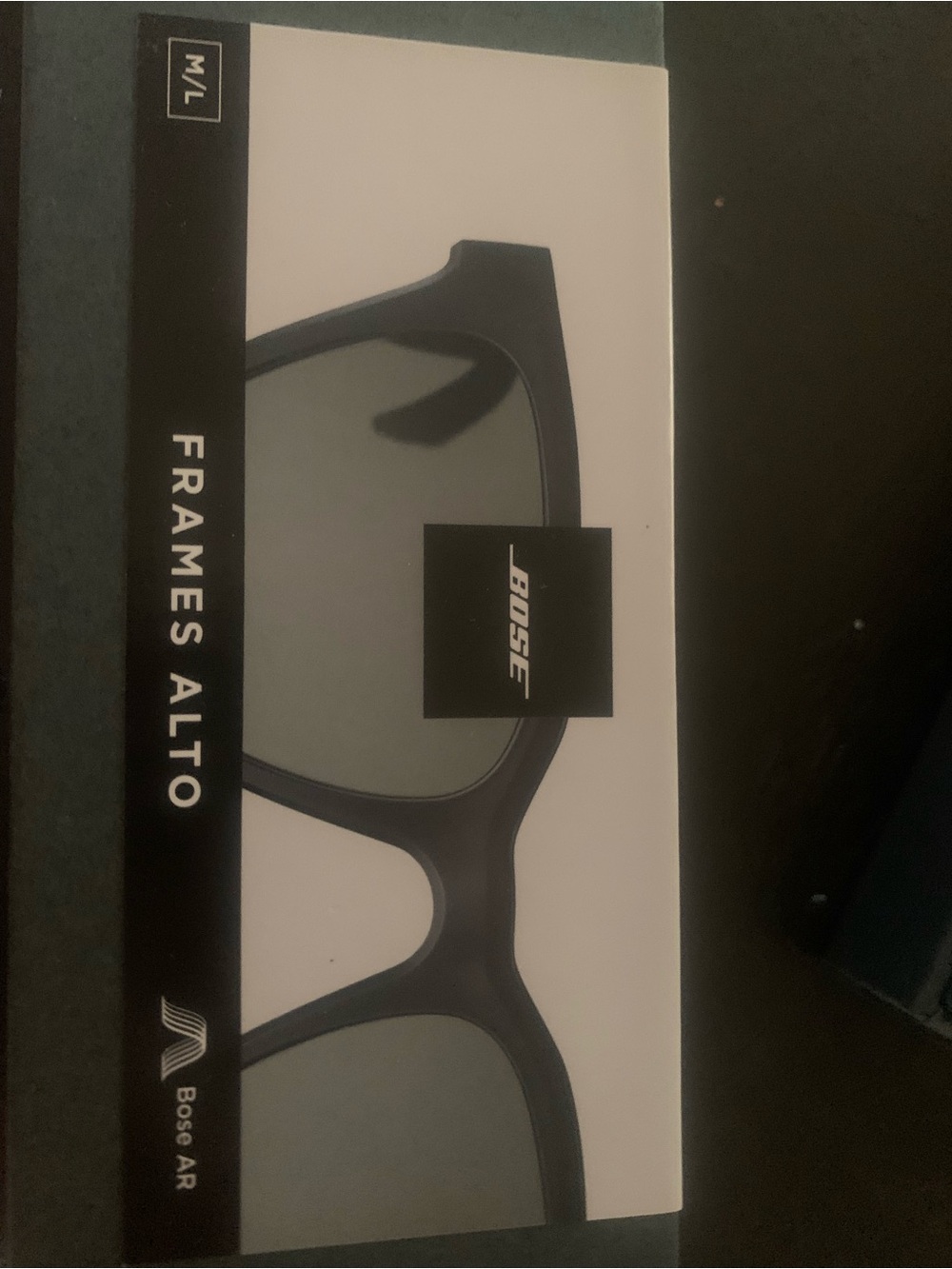 Bose Frames Alto Sunglasses — Black Frame with Gray Lenses